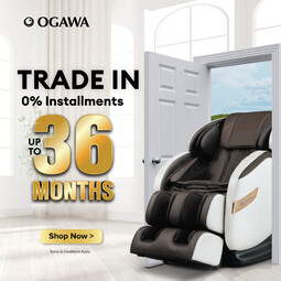 [Trade-In] OGAWA Smart Vogue Prime Massage Chair Free Massage Chair Cover [Deposit RM200 Only] [Free Shipping WM]*